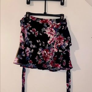 LA Hearts floral skirt